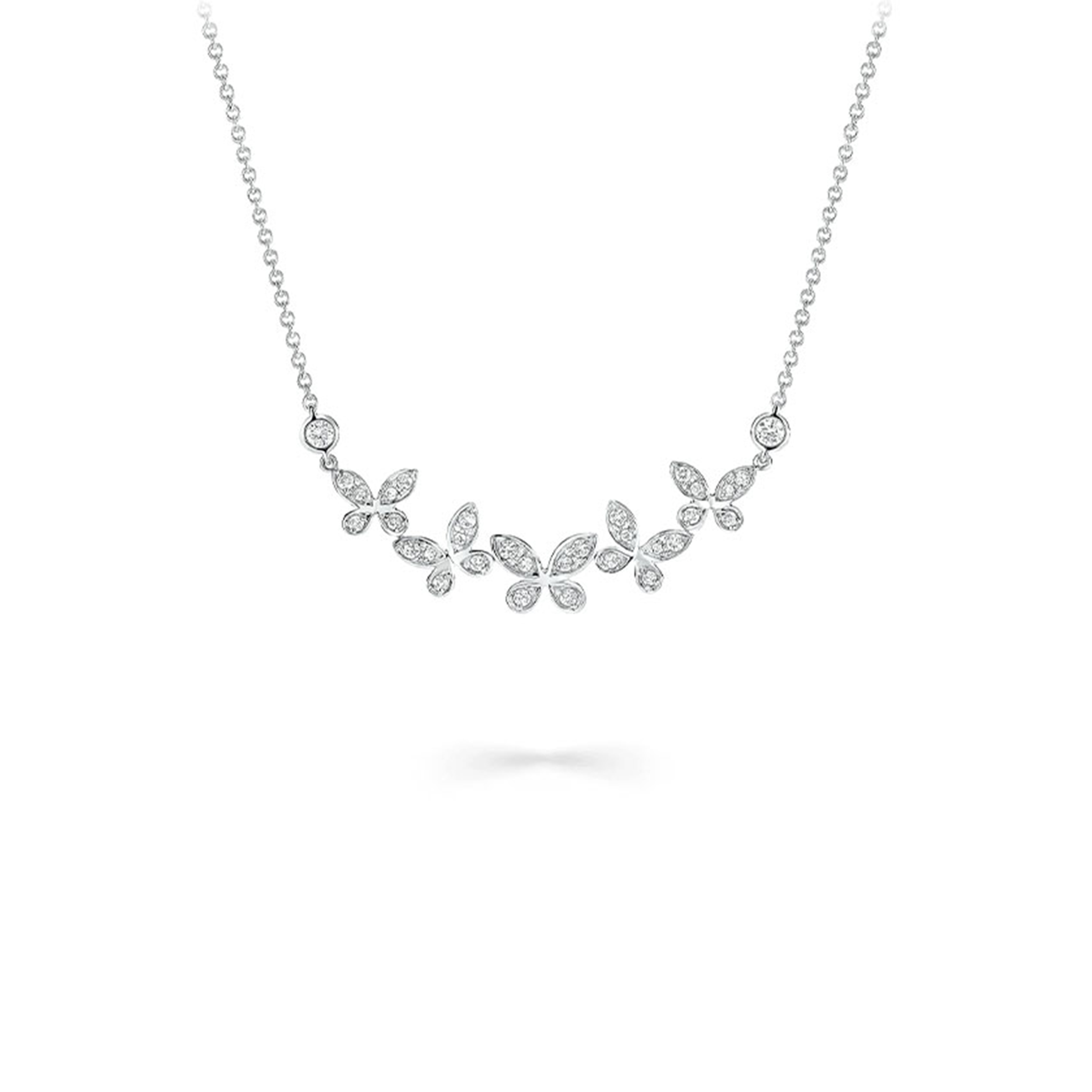 GRAFF BUTTERFLY PETIT PAVÉ DIAMOND LINE PENDANT RGP837